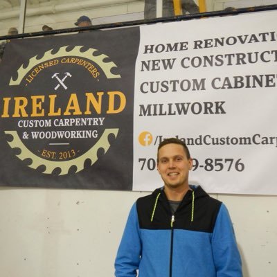 Licensed Carpenter, Owner - Ireland Custom Carpentry and Woodwork, Firefighter, Outdoor Enthusiast, Crossfitter, Adventure Seeker, Lover of life