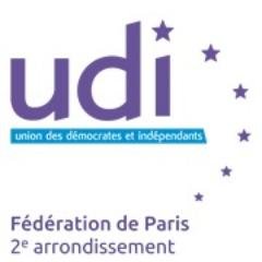 Compte de la Fédération UDI de Paris  2e arrondissement, présidée par Catherine Michaud en collaboration avec @NicolasTollet (co-fondateur de l'UDI Paris 2e)