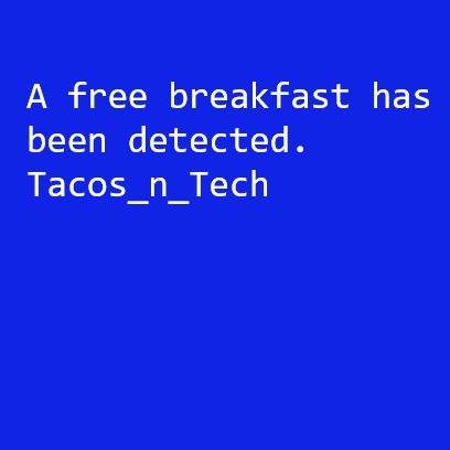 A wise man once said, success begets success, and here in San Antonio we know that all that equation is missing is tacos. That's where Tacos n Tech comes in.