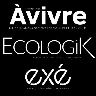 Groupe de presse architecturale   Architectures à Vivre - EcologiK - exé -  Journées d'Architectures à Vivre  #mesjournees #teamarchi