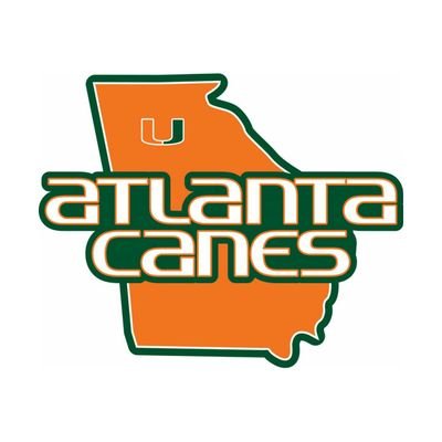 The official Twitter feed for the Univ. of Miami Atlanta Alumni & local fans community. Follow us on IG too.
It's all about #TheU #MiamiHurricanes #Canes