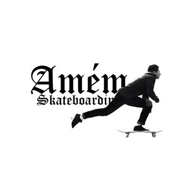 Twitter do canal amém skateboarding