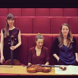 London-based piano trio @MarieSchreer @NaomiMcLean88 @HeleneFB