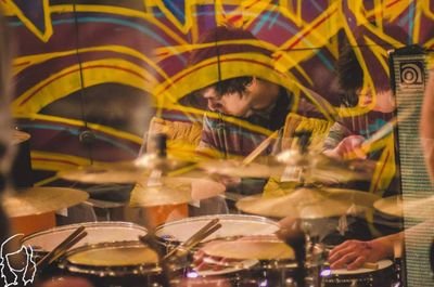 XavierSchaetzke's profile picture. I hit wooden tubes with wooden cylinders to make a not so wooden sound for Human After All.