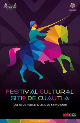 Disfruta del Festival Cultural Sitio de Cuautla 2016 en la #CapitalHistoricadeMorelos en su primera edición del 19 de Febrero al 2 de Mayo.