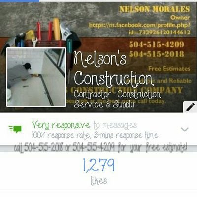 Nelson2927's profile picture. We Do It All! No Job Too Small!
504-515-2018 FREE ESTIMATES 
https://t.co/qhzEDpAlw8…