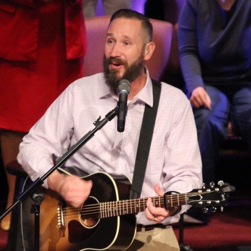 Christian, husband to Cindy, father to Caed, Clay and Jack, Worship Pastor.