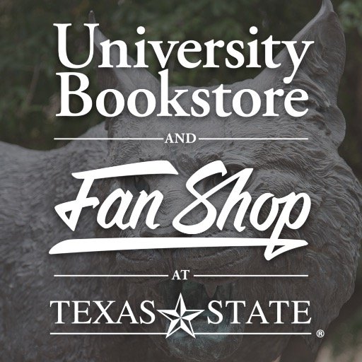 The Official Twitter account for the University Bookstore at Texas State. A member of the Texas State University System. Here for you. Here for Texas State.