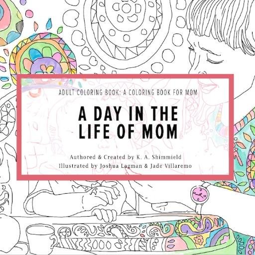 Coloring book for Moms