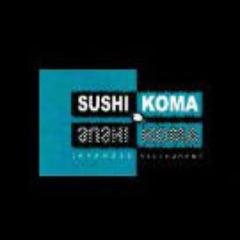 Come on in to Sushi Koma. Our sushi is so good that it will, indeed, put you in a koma!