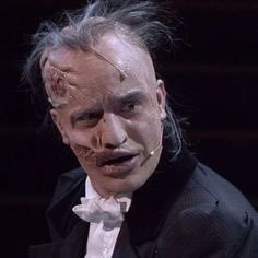 This face! The infection which poisons our love! ... This face... which earned a mother's fear and loathing... A mask, my first unfeeling scrap of clothing...