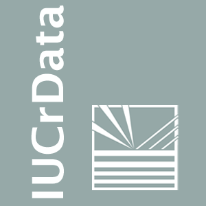 IUCrData's profile picture. A peer-reviewed open-access data publication from the International Union of Crystallography (IUCr)
