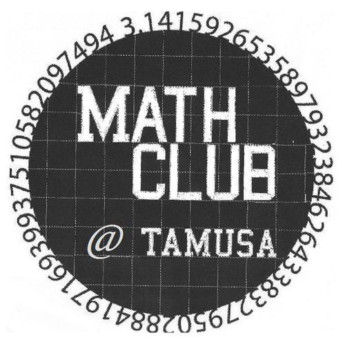mathclub4u's profile picture. The Math Club at Texas A&M University San Antonio strives to make life better for TAMUSA students!!