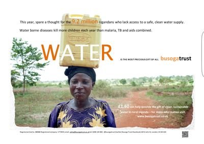 2 people. 30 events. 3 years. Clean drinking water for hundreds. Follow, donate, retweet.