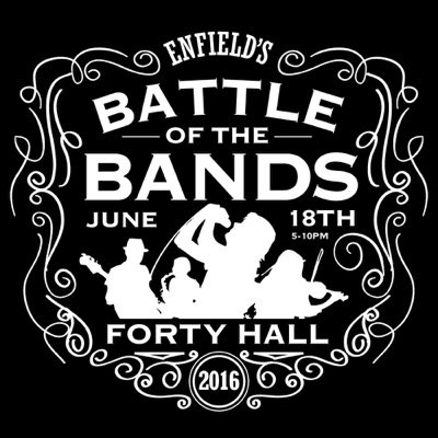 Bands Battle it out from all over the UK at Forty Hall, June 18th 2016 5-10pm Food stalls, beer tents.