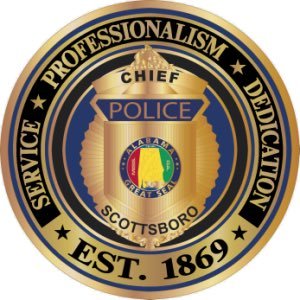 Official Twitter feed of the Scottsboro Police Department - Timeline not monitored 24/7 - Emergency call 911 - Dispatch 256-574-3333- Admin 256-574-4468