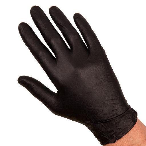 The ultimate, super tough, super tough, Black Mamba Nitrile Glove.