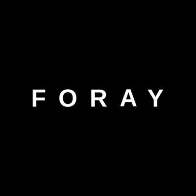 Foray Clothing - Lead The Way | Enquiries pr@forayclothing.co.uk | Insta @forayclothing