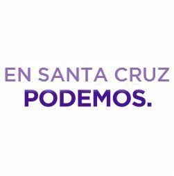 Sigue nuestra cuenta @PodemosSCTFE