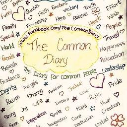 The_CommonDiary's profile picture. The Diary For Common People...