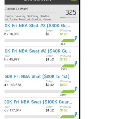 DM me for info on tonight NBA's lineups!! FanDuel only