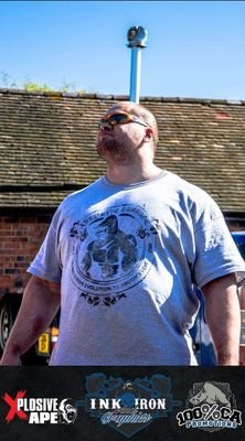 Opens Strongman competitor from the UK.