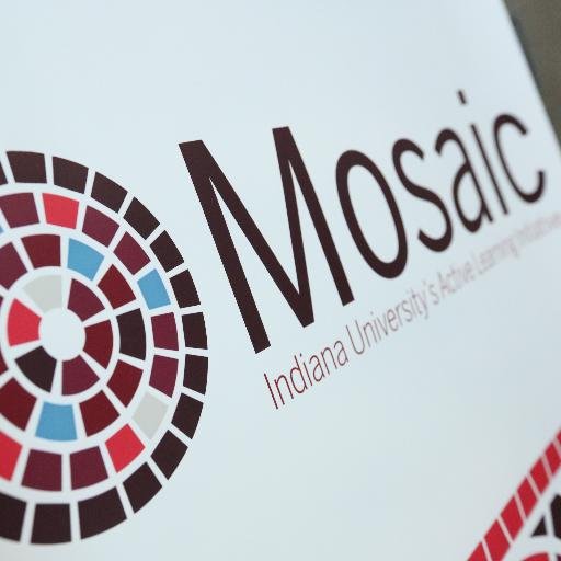 Mosaic Initiative supports innovative design, research, and comprehensive instructional support for all Indiana University classrooms. https://t.co/b46TDHYaHE