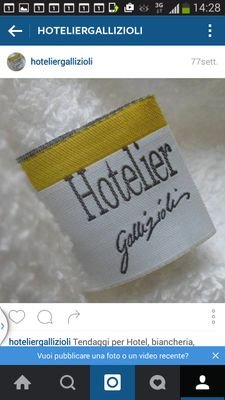 hoteliergallizi's profile picture. Forniture per Hotel, Ristoranti e Enti. Tendaggi, tessuti, tappezzeria, piumini e copripiumini, lenzuola, materassi, tovaglie, guanciali, spugne e accappatoi