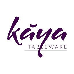 The Kaya Collection features a full line of catering plates, tumblers and bowls that offer the style of high-end stone and glass tableware.