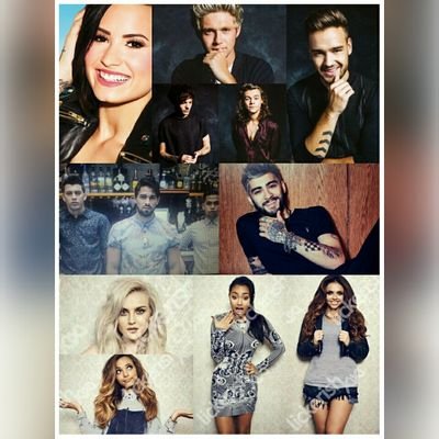 I'm so proud of them @ddlovato @LittleMix @OneDirection