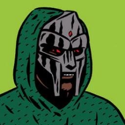 Delivering daily DOOM rhymes to your timeline. 
Tag us with your fav DOOM line and we'll retweet. Follow us and raise your street cred w fellow hiphop heads.