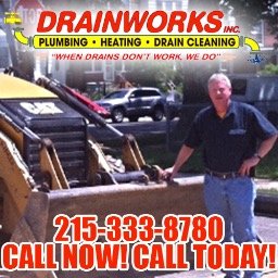 - Plumbing - Heating - Drain Cleaning -
Call Now! Call Today!
(215) 333-8780