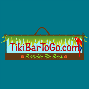 ~ The Original Portable Tiki Bar ~ Sets up in 10 min - Commercial Grade #Eventprofs #Catering #Bartenders #Tradeshow #Parrothead #Tailgating