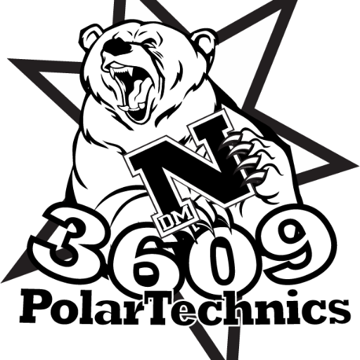 North High School, Robotics competion team 3609. On our way to success, with our paws in the snow. #PolarBearNation