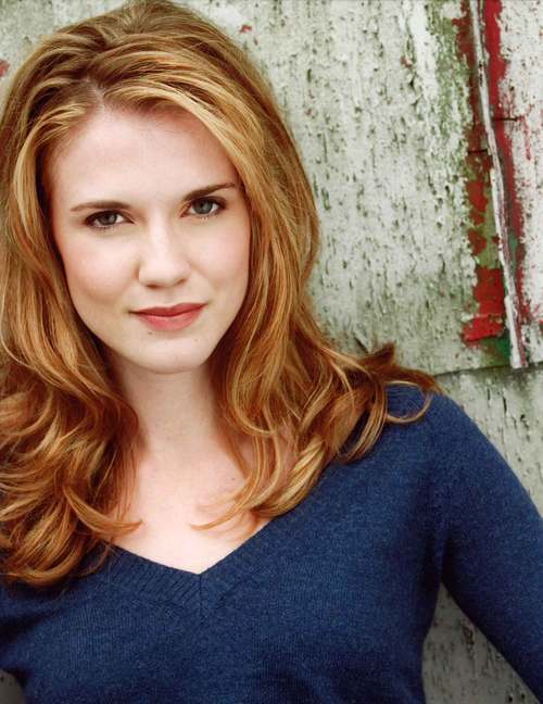 Entertaining you by all means. Sara Canning from The CW's The Vampire Diaries, 8PM Thursdays.