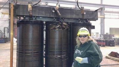 Electrical engineers and power transformers keeping the lights on