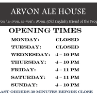 Arvon Ale House (@arvonales) 's Twitter Profile Photo Arvon Ale House (@arvonales) 's Twitter Profile Photo