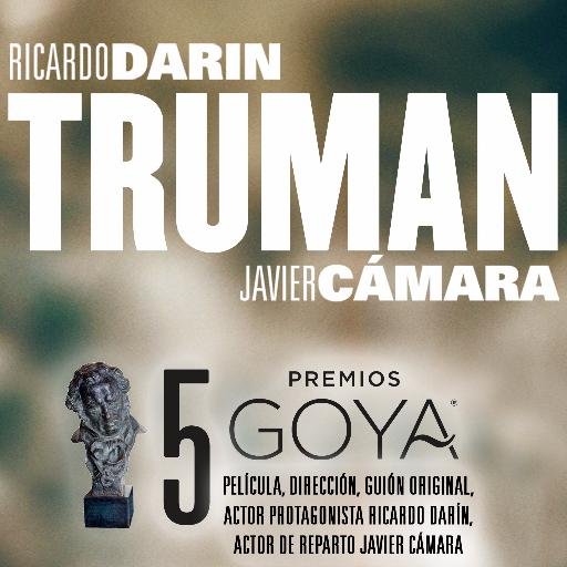 Una película de Cesc Gay, con Ricardo Darin y Javier Cámara. 5 Premios Goya: Película, Dirección, Guión original, Actor protagonista y Actor secundario