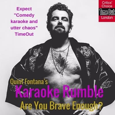 TimeOut Critics choice Karaoke Rumble is the UK's no1 Karaoke gong show. Expect Karaoke, Comedy and Mayhem! https://t.co/0DUxIlZG6l