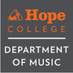 Hope College Music (@HopeMusicDept) Twitter profile photo