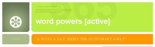 word_powers's profile picture. A word a day keeps the dictionary away