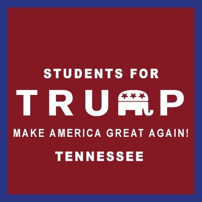 Young Republican, eligible voters of Tennessee coming together to support Donald J Trump for President 2016. #MakeAmericaGreatAgain