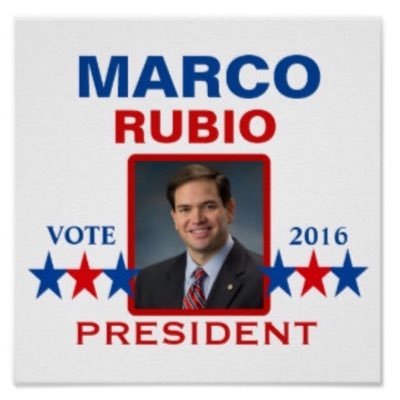 Promoting Marco Rubio as the Republican candidate for the next President of the United States. *not affiliated with the official campaign to elect Marco Rubio