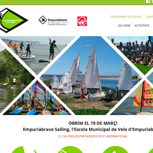 Escola de vela, windsurf, SUP, kayak i creuer!!