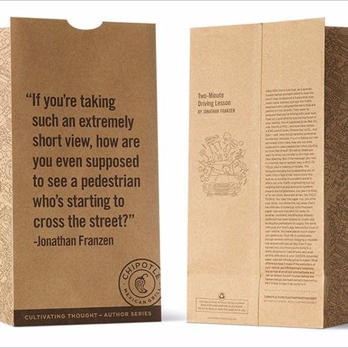 Cultivating thoughts from your friendly Chipotle Bag*NOT AFFILIATED WITH @CHIPOTLETWEETS* Parody and Fan Account*