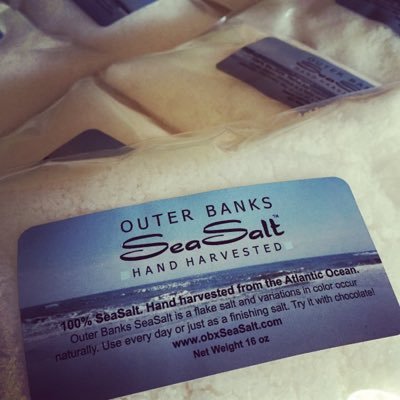 Hand harvested SeaSalt from the Outer Banks of North Carolina. - Permanently closed 12/19. It was one salty decade. Thanks to all for the ride! Amy and John