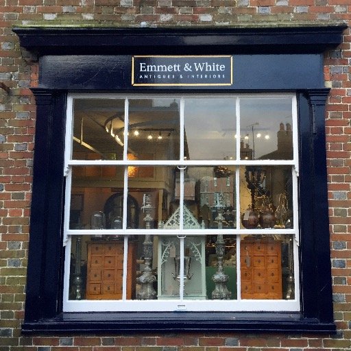 A wonderful antiques shop and a talented interior designer.