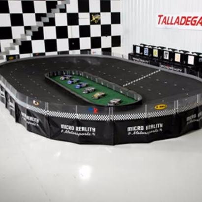 Micro Reality NASCAR Racing: Put your event in the Winner's Circle. You Name The Place, And I'll Bring The Race. A speedway with fast cars. Tons of fun.