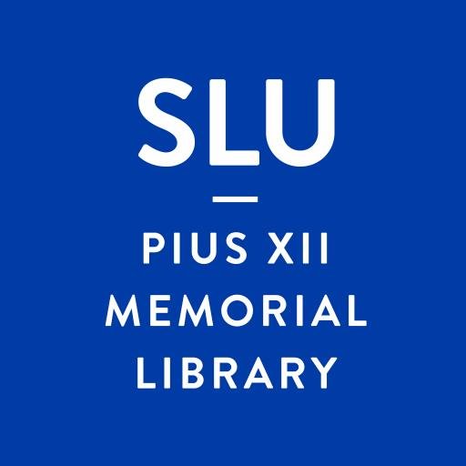 News, events, collection highlights, and research tips from Pius XII Memorial Library. 
Please direct feedback to Katie Mascari, katie.mascari@slu.edu