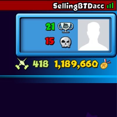 Selling BTD Battles accounts! DM Me! First 2 who follow me gets a free account ! :-)